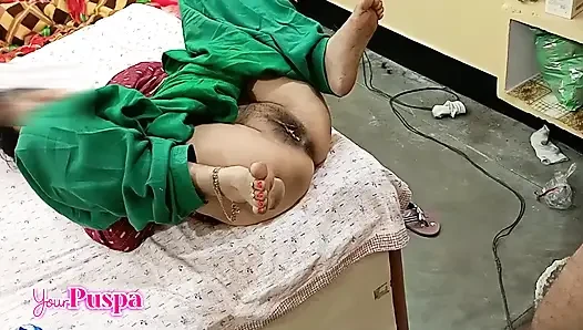 Boss came to my House at night and opened my pussy, for work job better salerey! Fucked Pussy