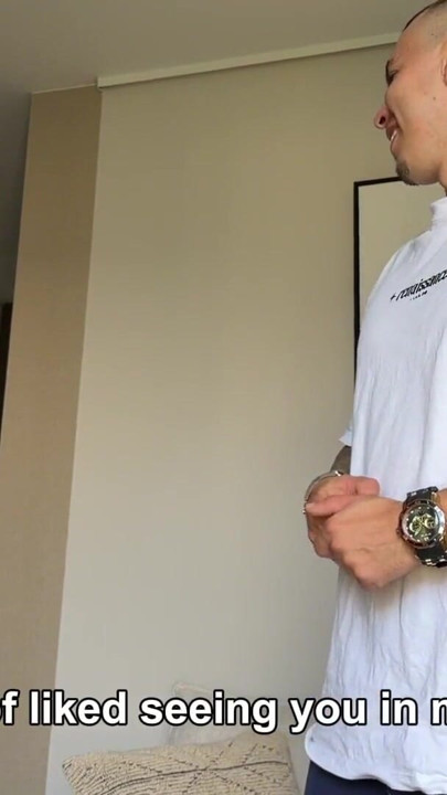 I catch my stepbrother masturbating in my panties and he ends up squirting me | Clip 1