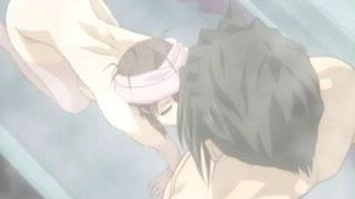Busty Hentai Cutie Blows Coak And Gets Licked
