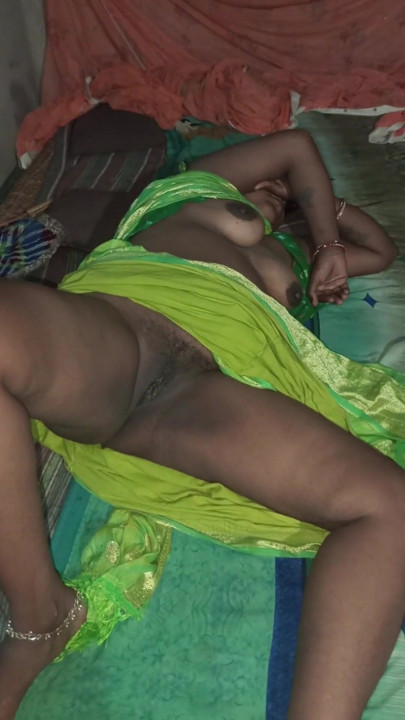 This is my seventh video, uncle in green saree made seven relations with me. | Clip 3