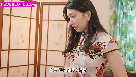 Gadis taiwan dengan toket jangkung dientot gaya hanfu tradisional sampai dicrot di dalam