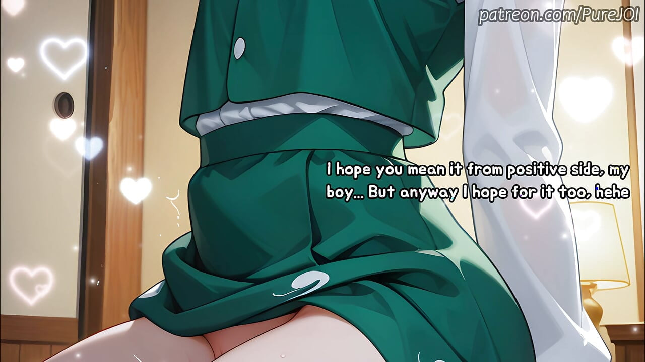Horny Youmu οργανώνει ένα υπέροχο τρίο με τη Reisen (Sex JOI)