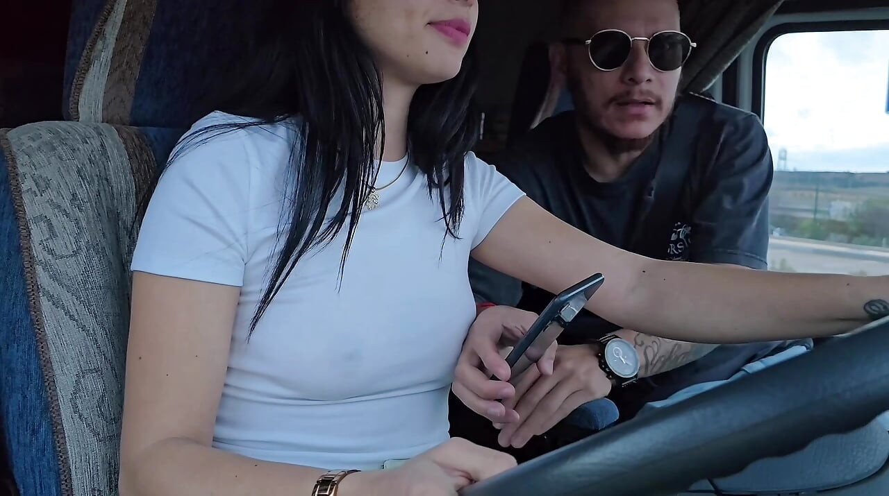 I picked up an UBER Client without a bra