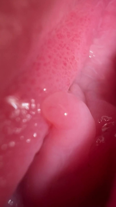 Extremely close up pussy worship