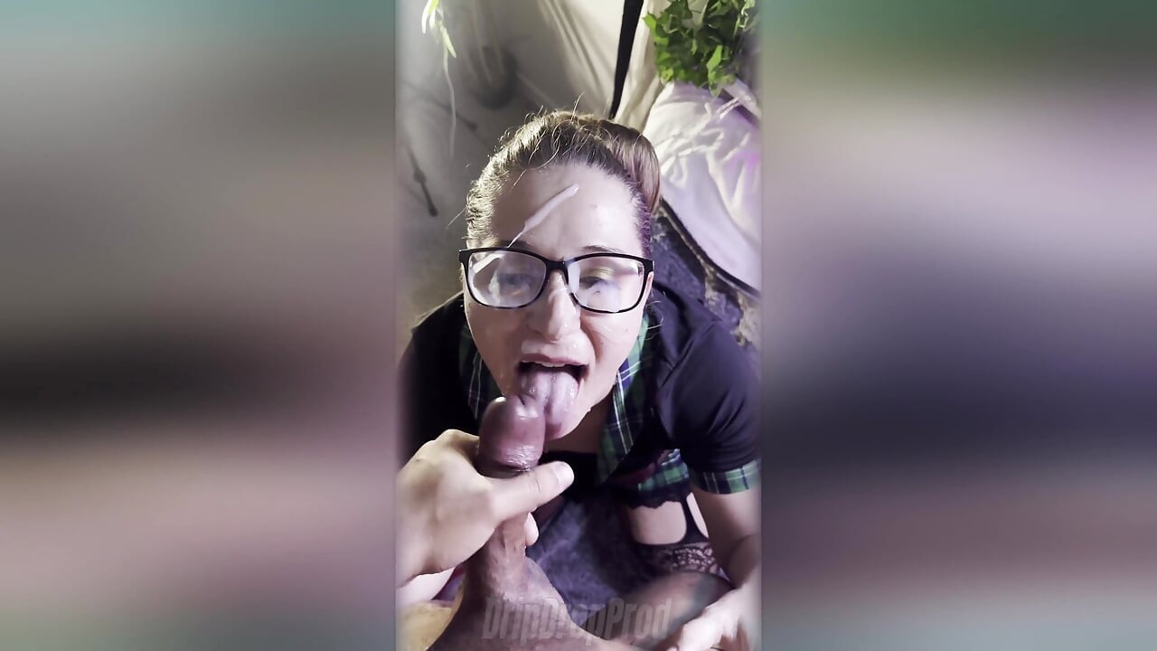 Behind the Scenes!! Ms. Kay Lee Sucks You Until She Milks Your Cum Onto Her Face!!