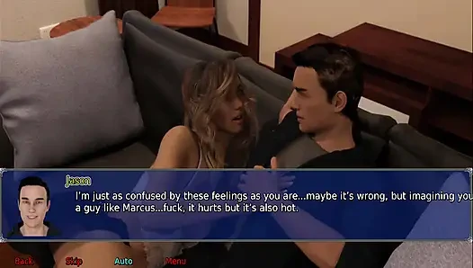 The office wife #24 - Stacy got fucked by the guys at work...Jason fucked stacy in the car and a stranger joined in.