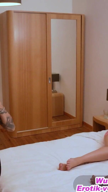 Userdate with 3 german amateur girls to POV group sex | Clip 1