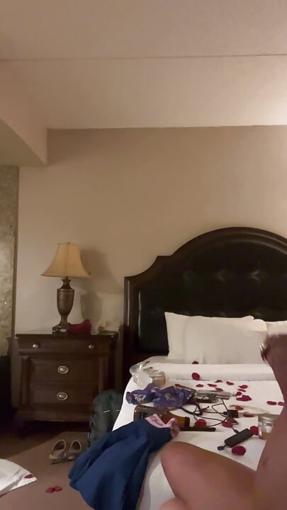 Hotel surprise from Daddy