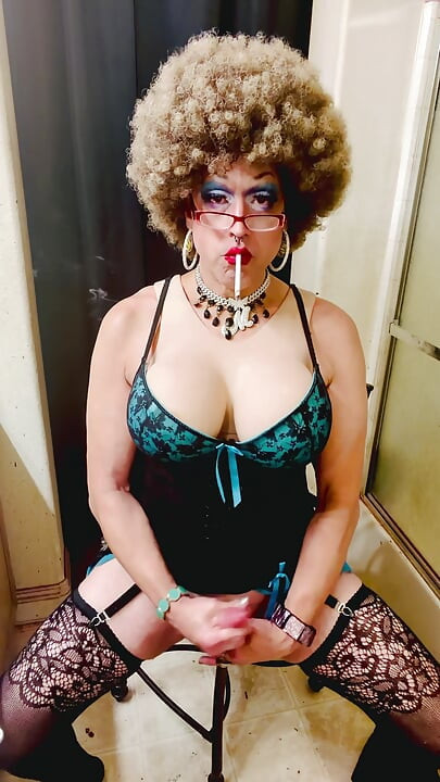 Sexual Disco Smoking Cum Fur Fetish