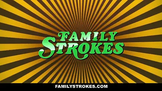 Army Boy Shares His Stepmoms Pussy on Thanksgiving