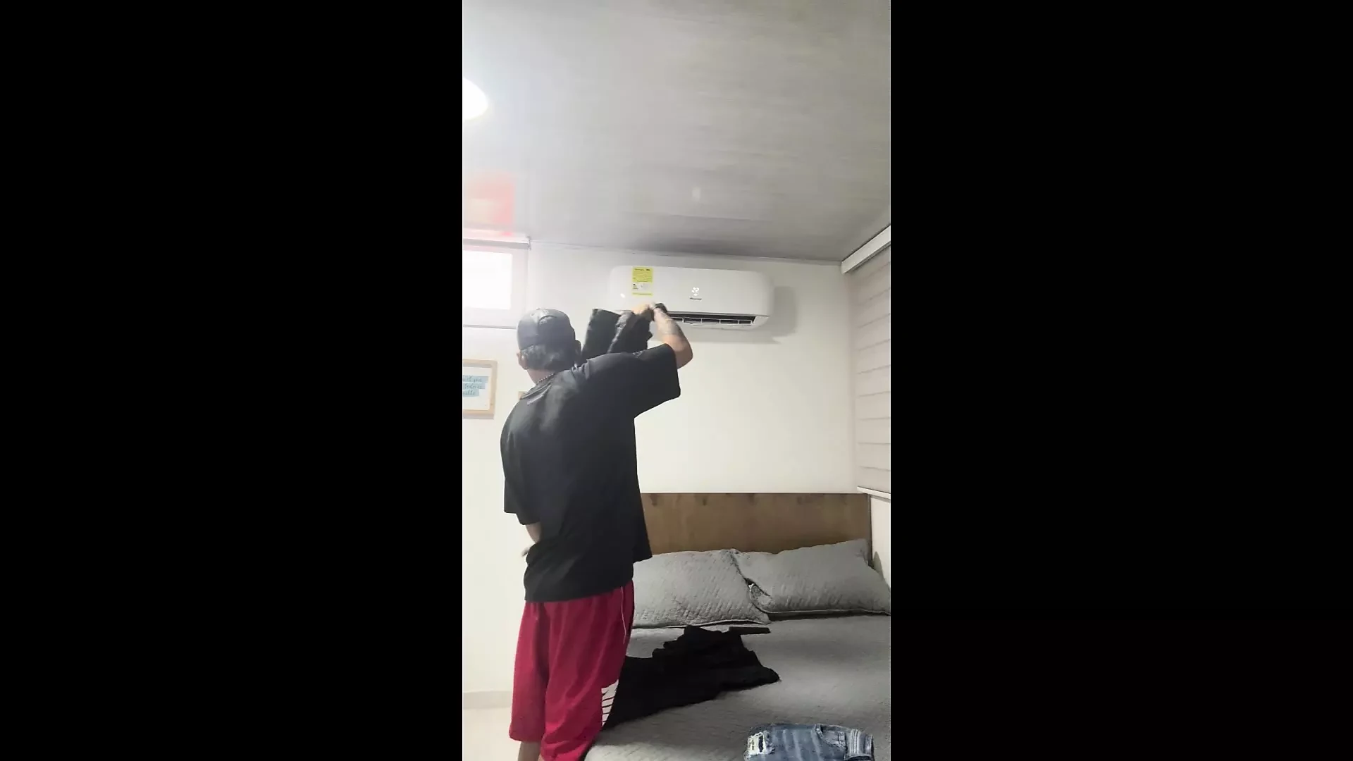 Stepsister seduces her stepbrother in his own room