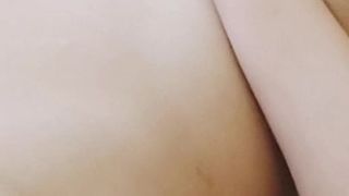 Wife orgasm while playing with her toy