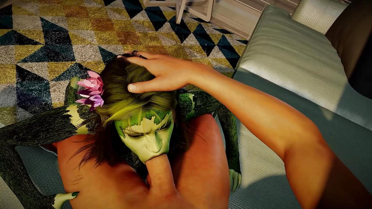 Sexy Dryad Sucks Dick in POV