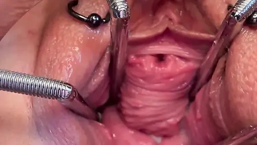 Slave S Aynı Anda Hem İdişim Hem De Diş Serviksini Seviyor