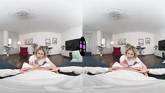 Pacar yang terganggu? Mila menutup mulutnya dengan ngocok ganas - teenmegaworld