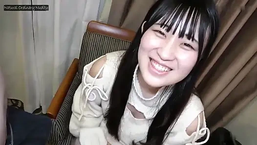 Quiet and Elegant at First, Her Body Gives Her Away, Ending with Two Creampie Climaxes