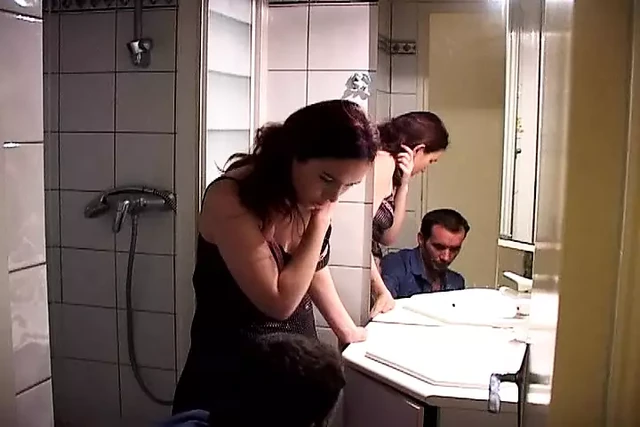 Redhead babe getting destroyed by a loaded French dick