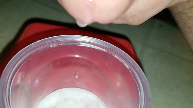 Huge cumshot