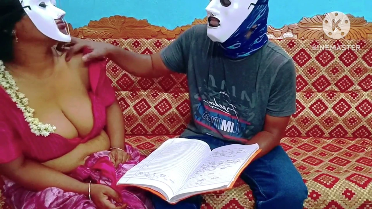 Student Seduced and Takes Everything From His Hot Teacher - Tamil Erotic Video with Loud Moaning