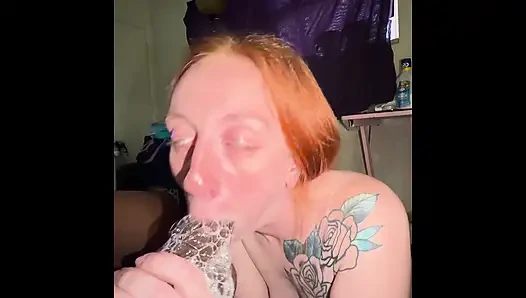 Schlampige PAWG-kehle
