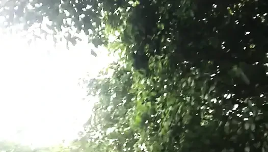 Outdoor Titty Play Whilst Walking in the Great Outdoors