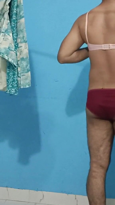 Memorable moment from "Masturbated wearing wife's salwar suit"