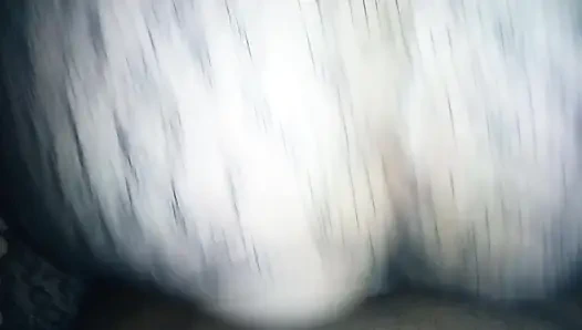 PAWG in fishnet takes backshots