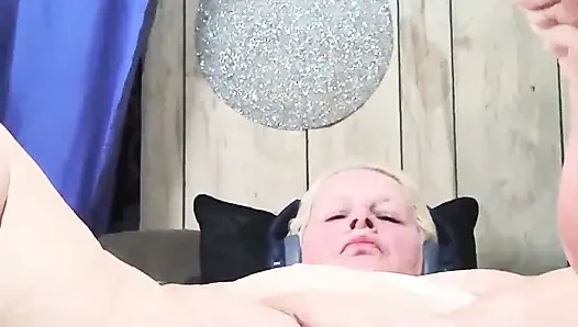 Shes Sloppy Dildos Big as Fuck Cumming She Must