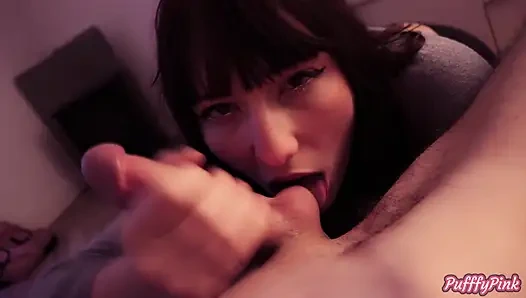 My REAL Best Friend's First Blowjob