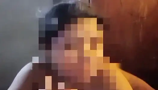 Tamamen kuruyana kadar sikimi emiyor