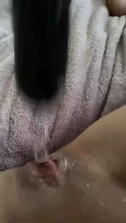 Wife chucks hubby with dildo