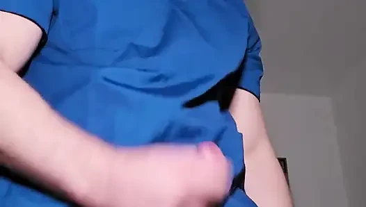 Sıcak Doktor Seni Tedavi Ediyor Ve İlacını Yağlı Cumshot Yapıyor