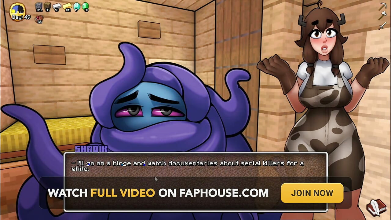 Cachonda ordeñando grandes tetas peludo animación