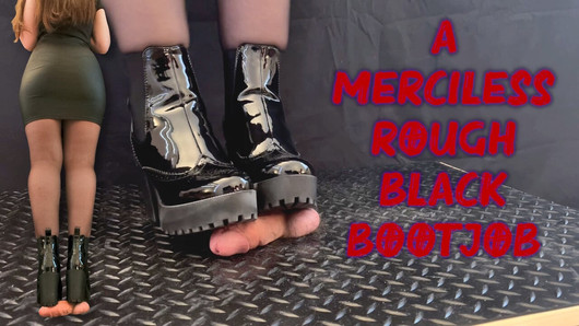 Your Boss Gives You a Merciless Rough Bootjob Treatment - with TamyStarly - CBT, Ballbusting