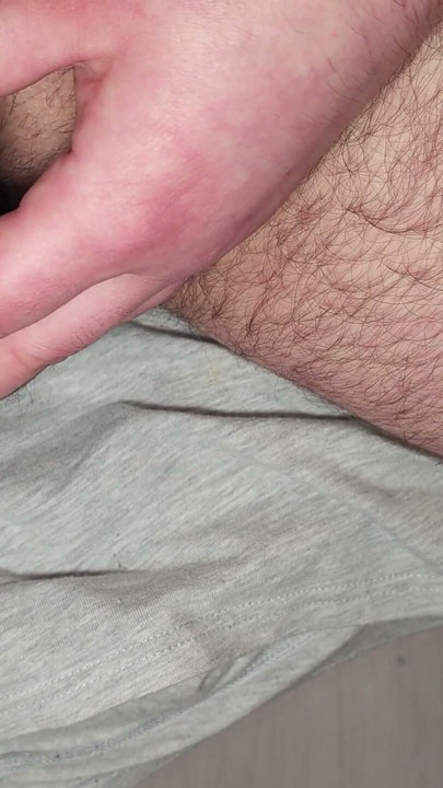 Caged, released. Milked and denied. Husband Cums. | Clip 1