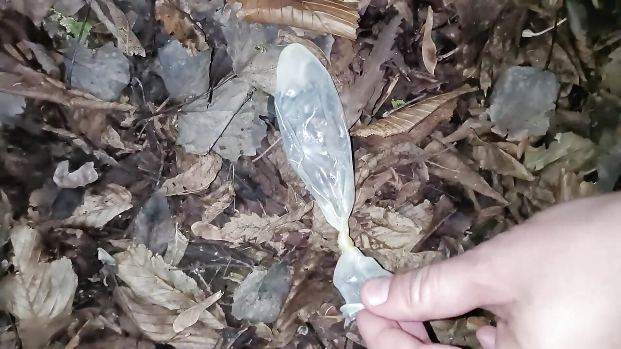 Eating Cum From Used Condom I Found