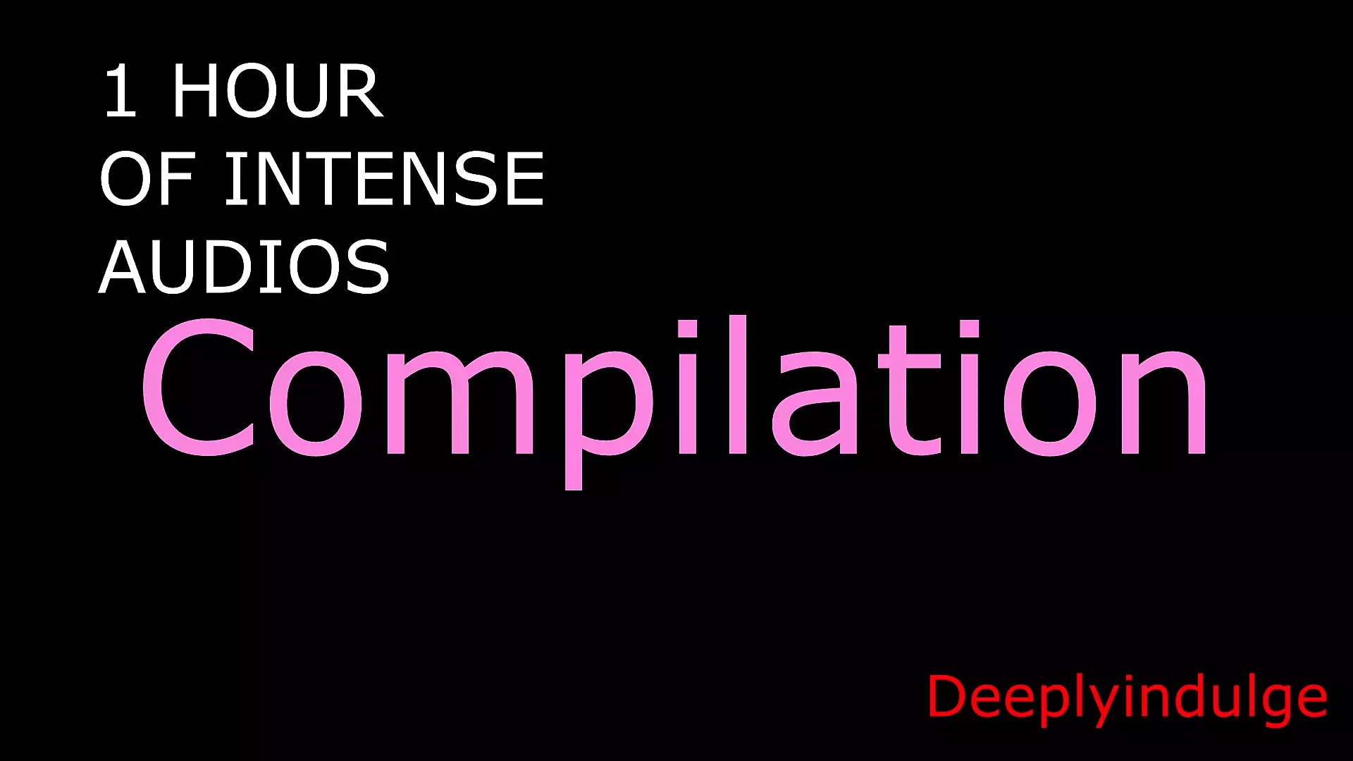 1 HOUR OF INTENSE ASMR AUDIO COMPILATION ASMR INTENSE ROUGH EXTREME DIRTY TALJ NASTY INSTRUCTIONS