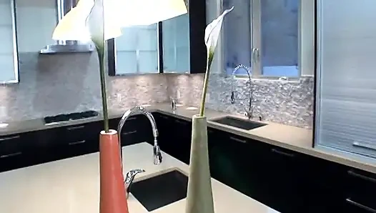 Big Booty Blond Gets Rough Doggystyle Pounding in Kitchen