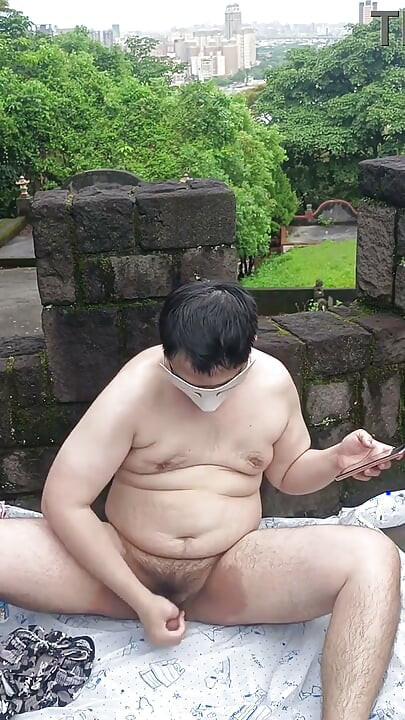 Outdoor masturbation 1