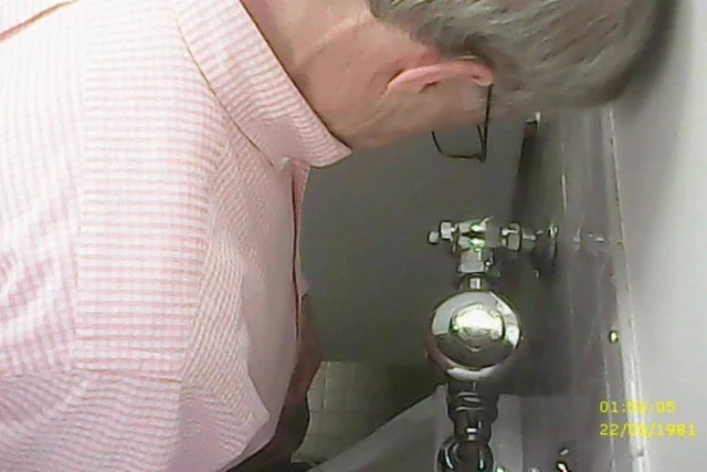 grandpa pissing