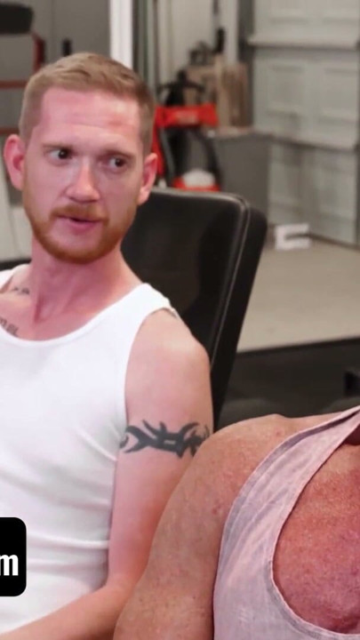 FamilyDick - Cute Twink Stepson Dakota Lovell Takes StepGrandpa And Stepdad's Cocks At The Same Time | Clip 1