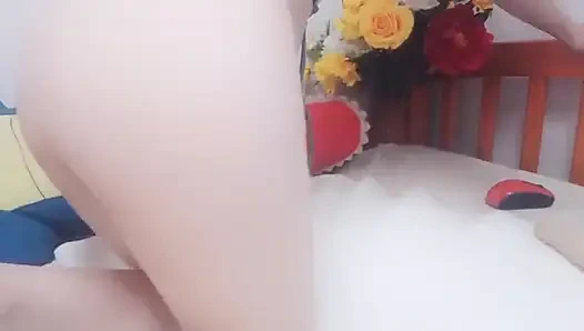 Hana Suck Dick She Horny Fun Time with Her Toy Petite Body Small Tit Clit Pussy Asian