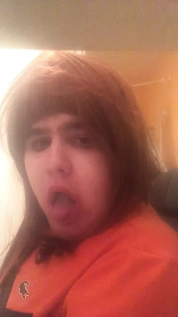 Redhead crossdresser deepthroats