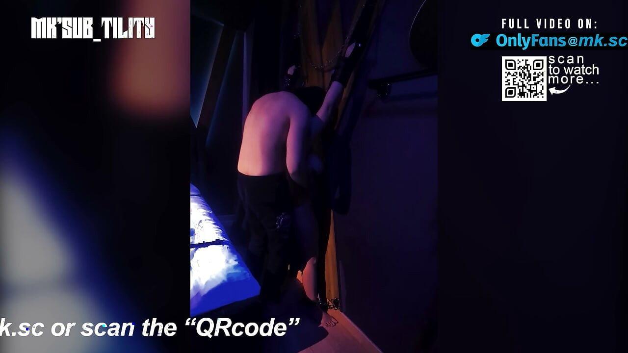 Real BDSM slave Punished, Spanked, Whipped, Humiliated by Master MK for MKsubtility