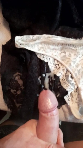 Cum on sexy underwear