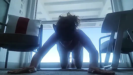 CLOSE UP Voyeur View of HOT Mommy with HUGE TITS Compilation