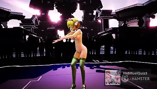 Косплей ММД доктор жестко трахает большую задницу, дилдо Ahegao, неверная студентка занимается сексом