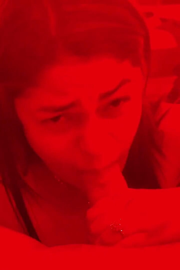 Dominating My Cuckold in Amazon Position in a Nice Neon Lights Room