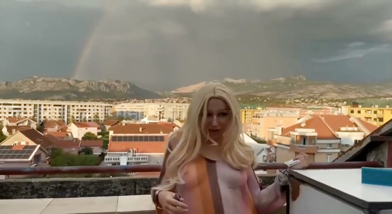 Rainbow Smoking, Stepsis Ass Pussy Teasing