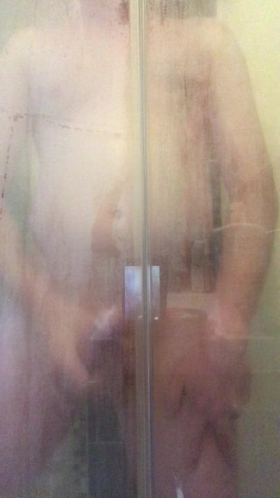 Handjob in the shower